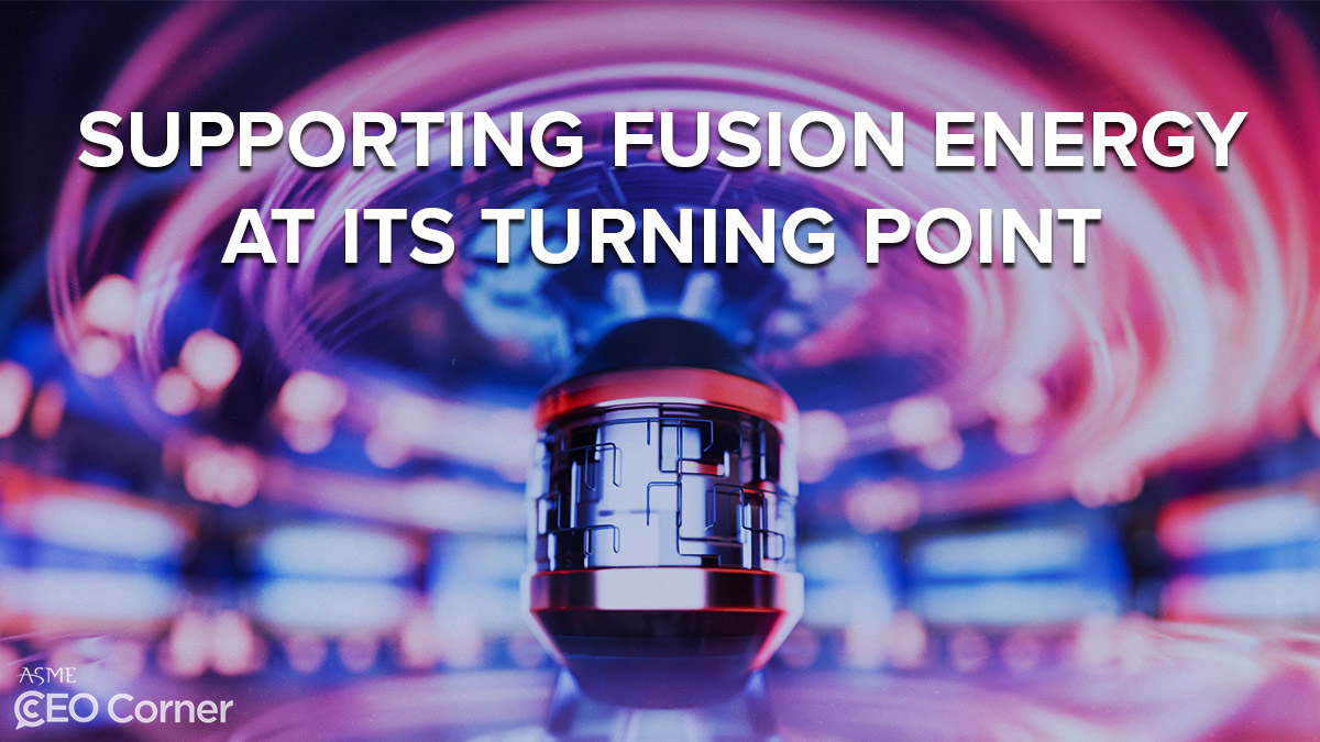 Supporting Fusion Energy at its Turning Point